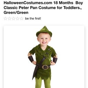 Elf / Peter Pan costume